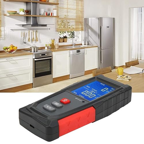 Miniatura 9 de Probador de campo electromagnético del disfrute del verano, mini digital LCD del teléfono del hogar del ordenador del campo electromagnético del