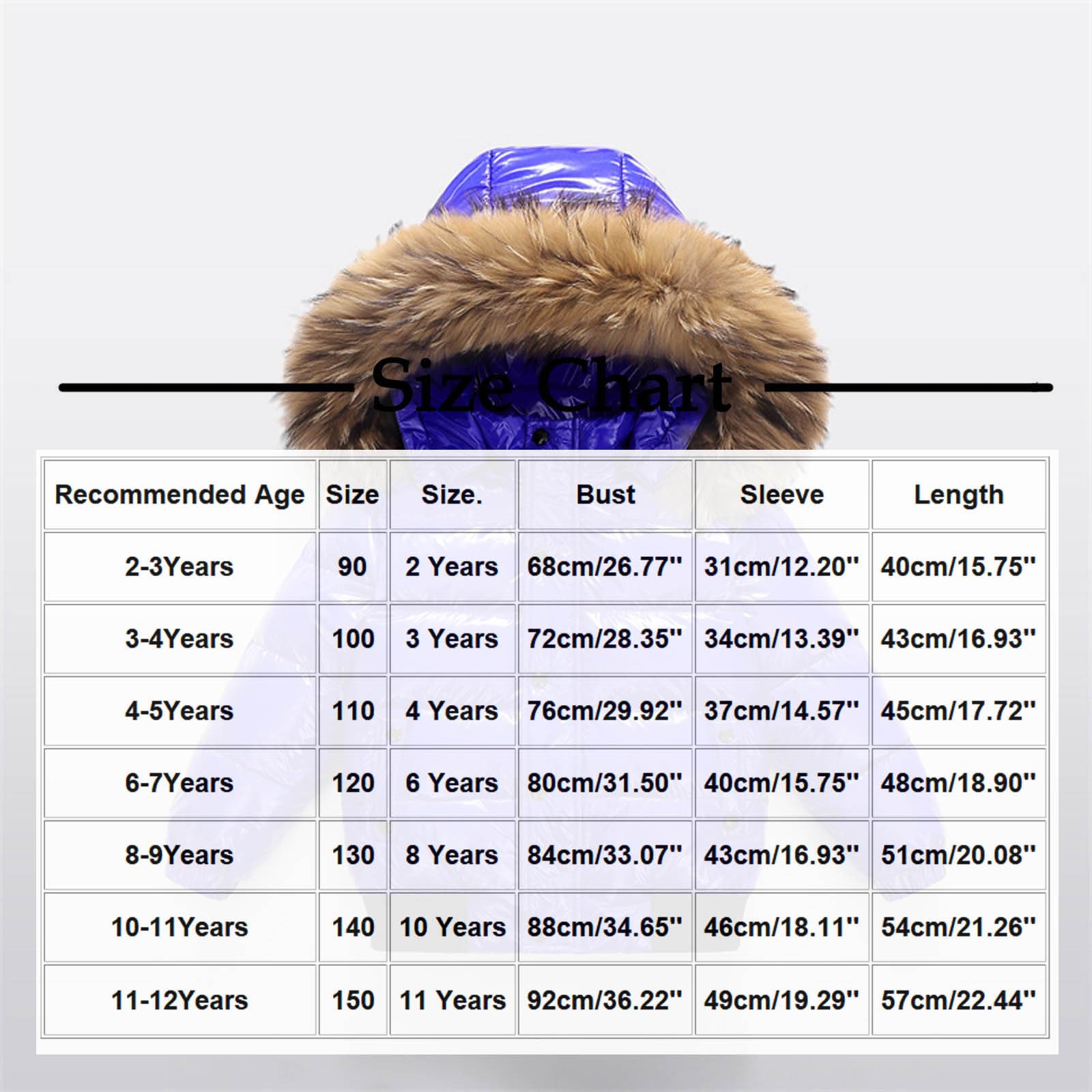 HAOLEI Abrigo Plumas de Invierno para Niños y Niñas,Chaqueta Acolchada Cálida con Capucha Grueso y Cálido Cazadora Acolchado Resistente Al Viento Color Sólido Ligera Caliente Plumiferos 2-11 Años