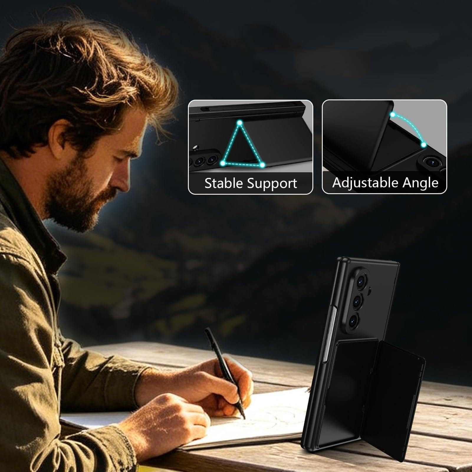 Custodia Per Samsung Galaxy Z Fold 8 Ultra, Antiurto Ultra Sottile Case
