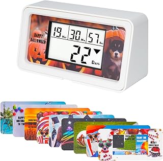 Backlight Digital 9,999 Days Countdown Timer Big LCD Display Count Down ...