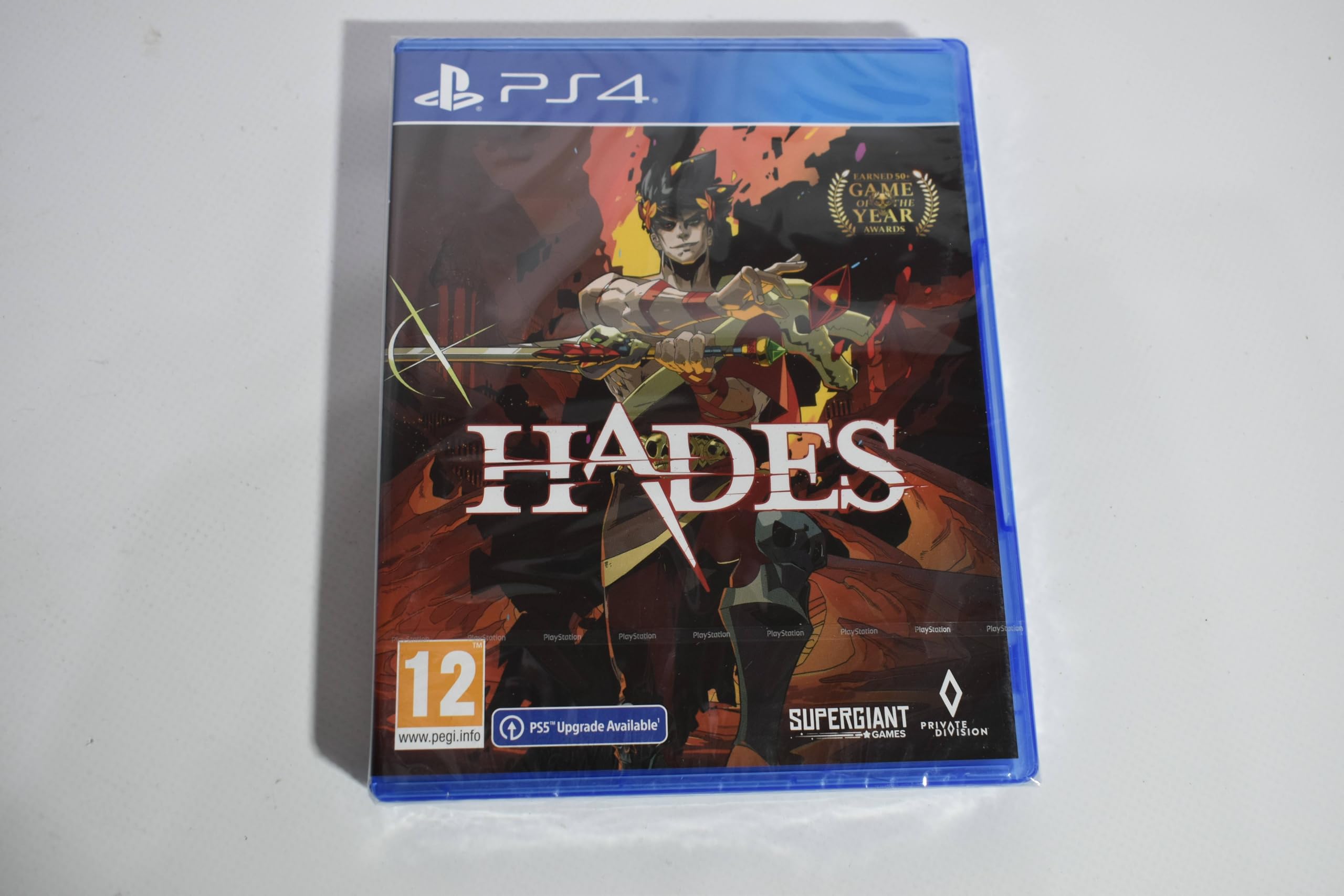 Jeu Hades PS4 – Maj PS5 Gratuite – GOTY – Occasion Très Bon état – Complet