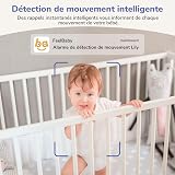 jeeber 2K/3MP Wifi Video Baby Monitor with Camera, App & 5'' Screen Control - 4
