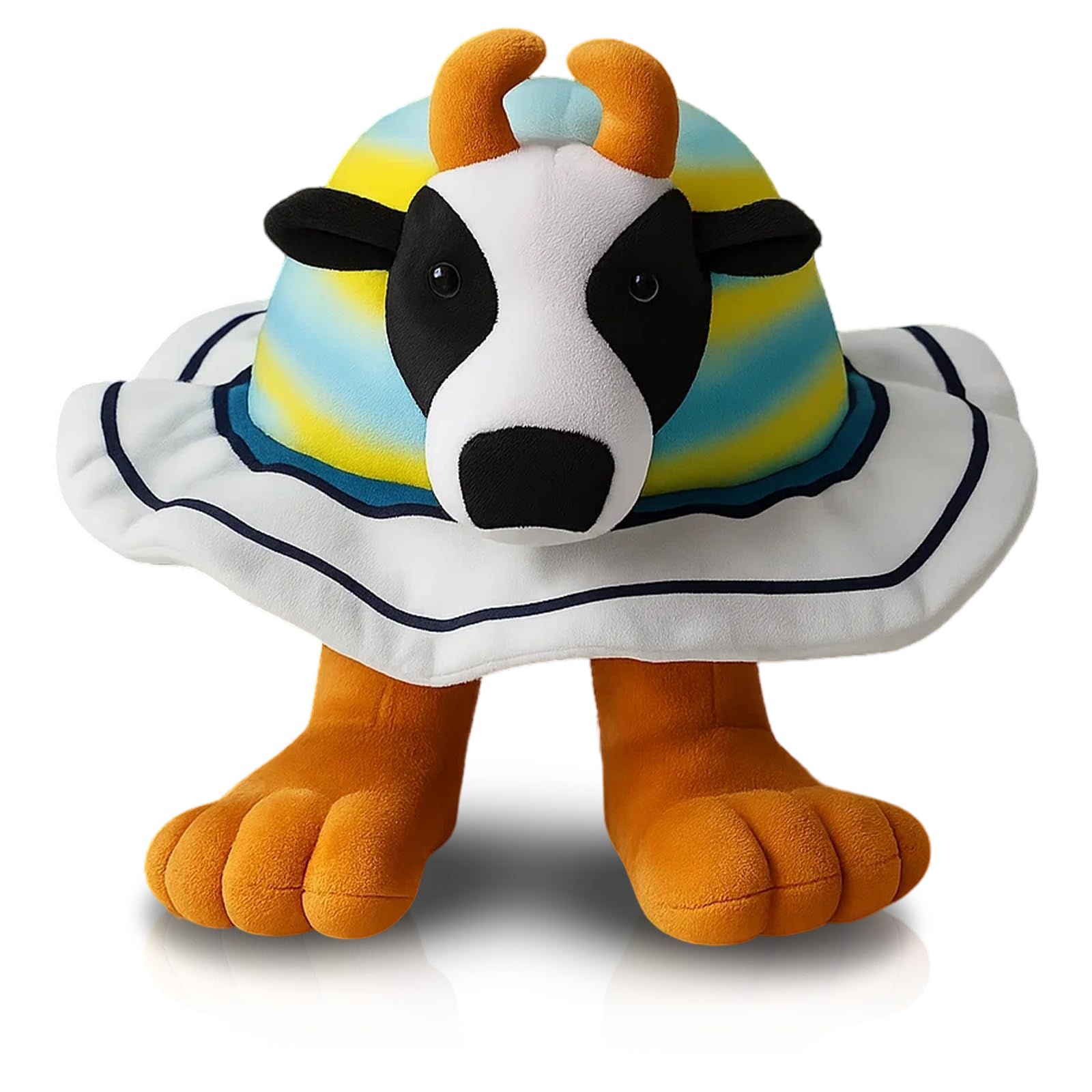 25cm Italian Brainrot Plush, Italian Brainrot, Brain Rot Toys, Shan Hai Jing Cow Plush Toy, Soft Stuffed Animal for Kids and Collectors, Unique Gift for Video Game Enthusiasts and Plush Lovers