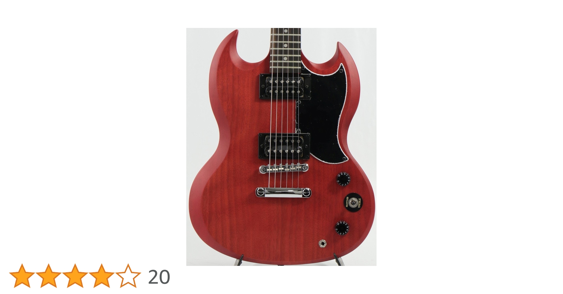【美品】Epiphone SG-Special ワインチェリー Epiphone SG-Special VE - vintage worn cherry Double cut