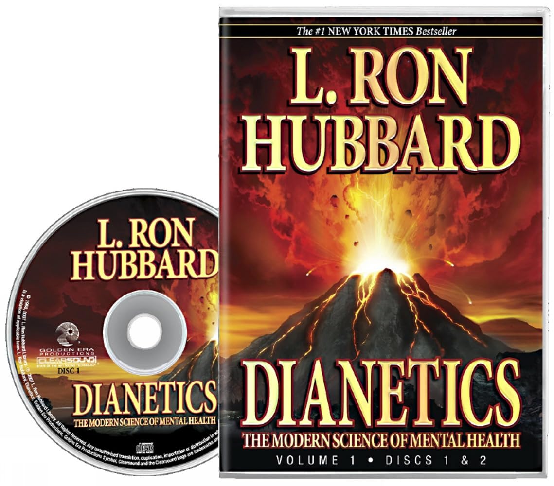 Dianetics, L. Ron Hubbard,  CD Vol 1, 2 & 3 Brand New And Sealed