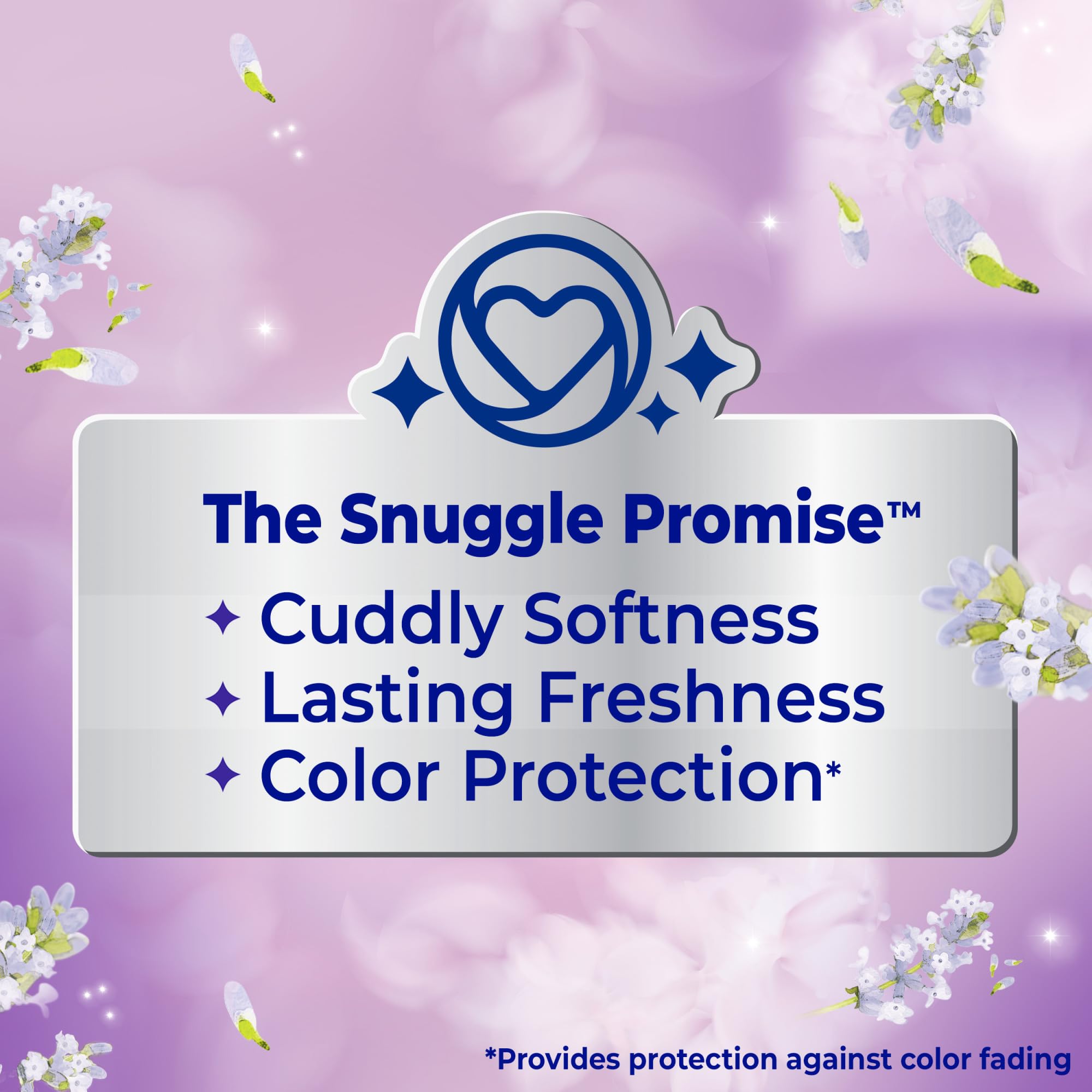 Snuggle Exhilarations Liquid Fabric Softener, Lavender and Vanilla Orchid, 2X Concentrated, 188 Loads