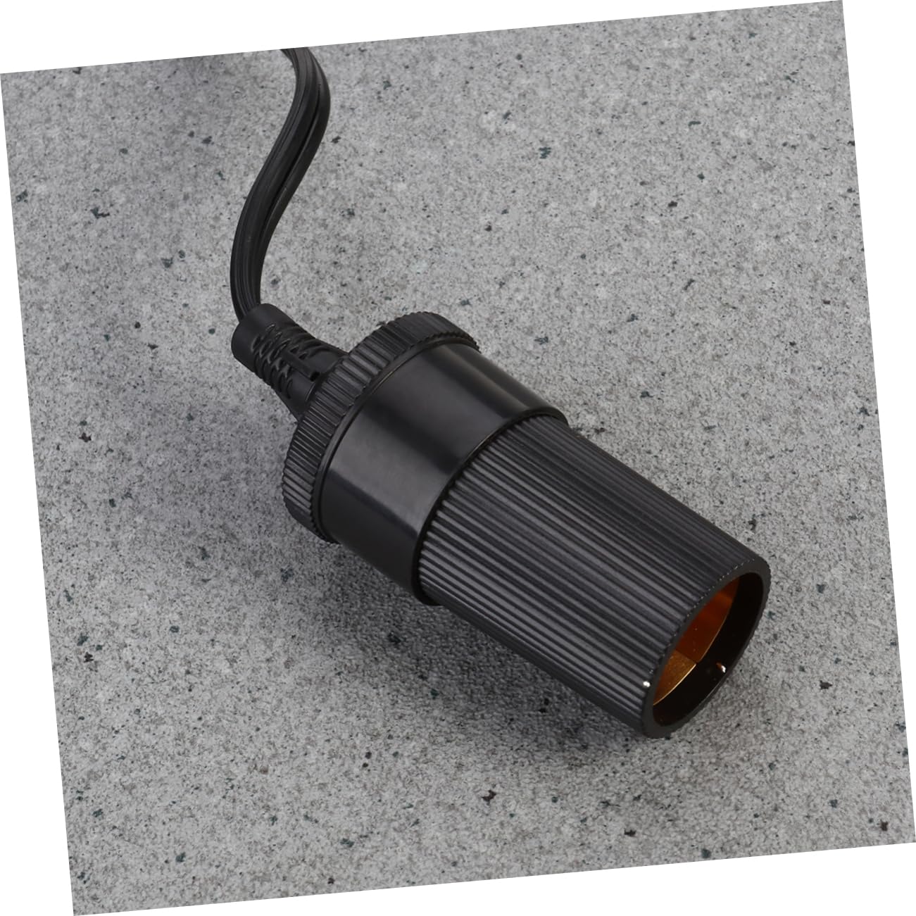 MAGICLULU Adaptateur Prise Allume-cigare 12v Clips de Batterie Automobile Noir 20 Cm Câble Acier Inoxydable pour Véhicule Auto Bateau Accessoires 12 Volts