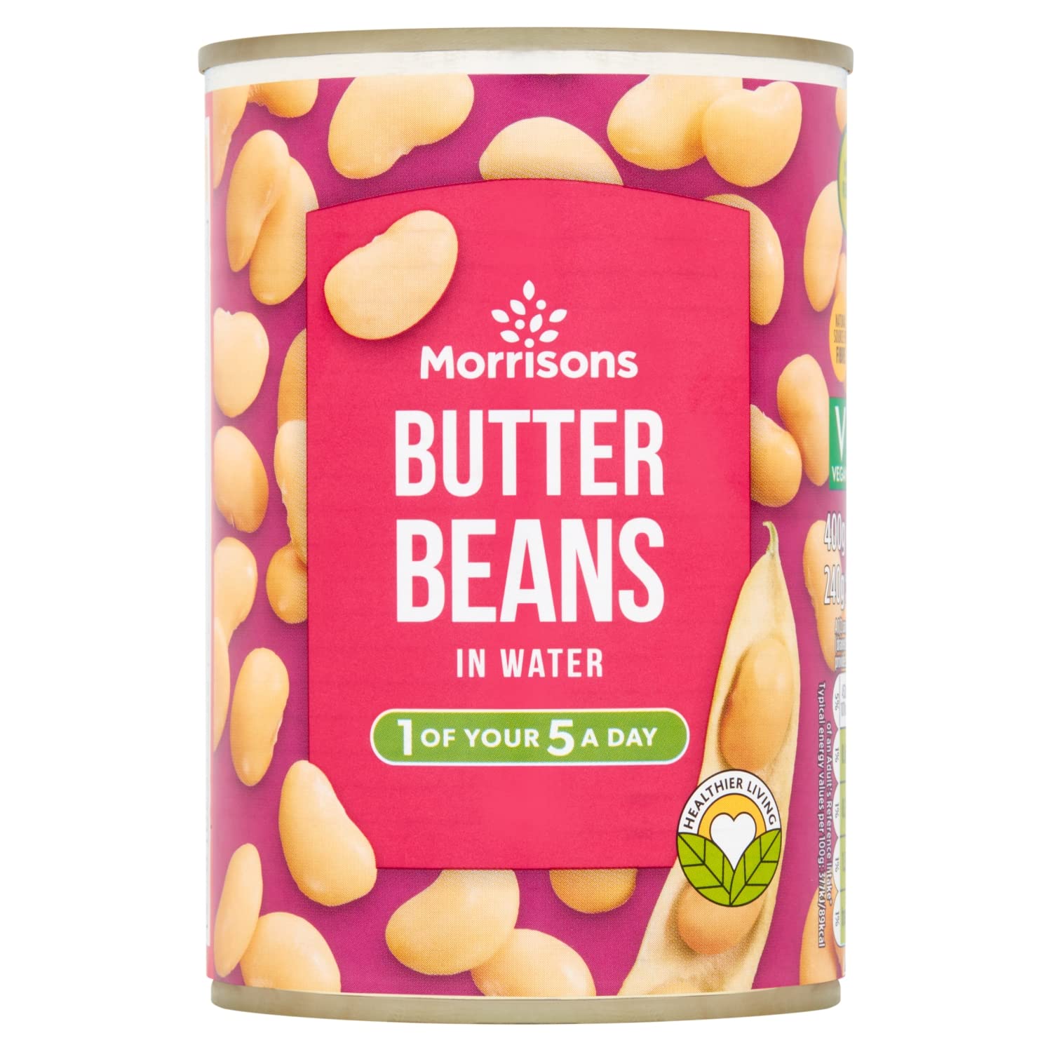 Butter Beans in Water 400g