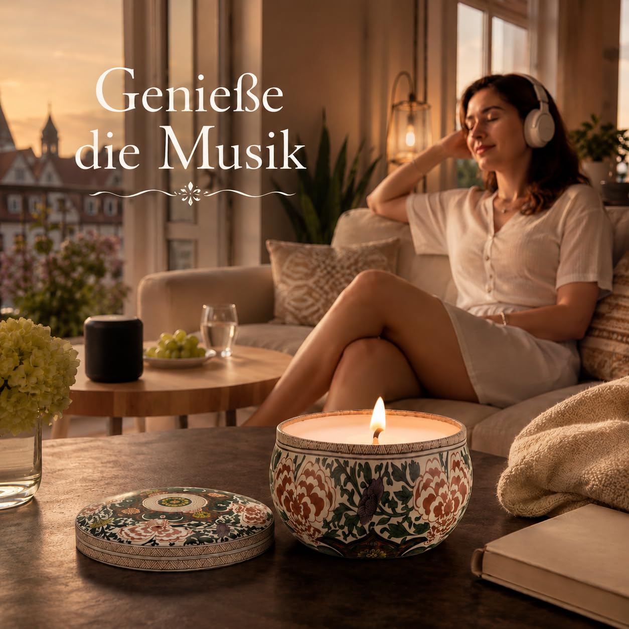 Duftkerzen Geschenkset für Frauen,12x70g Duftkerzen Set, Sojawachs Kerzen in Dose Kleine Geschenkset für Mama, Brenndauer bis zu 180h für Muttertag, Weihnachten, Geburtstag, Bad, Yoga, Entspannung
