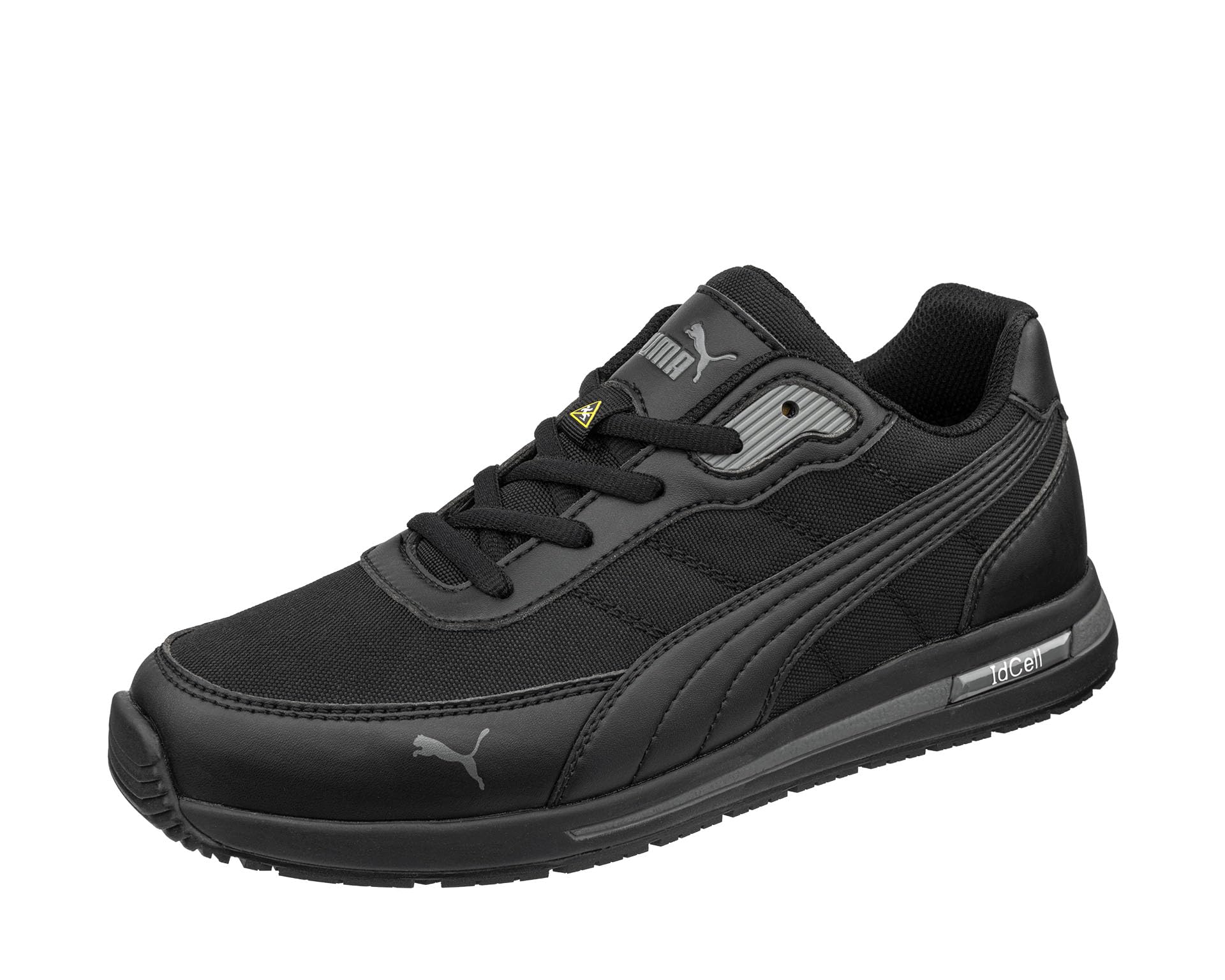 PUMA Safety Epic - Zapatos de seguridad antideslizantes S3S, sin metal, resistentes al agua, ideales para cocinar y trabajar, color negro