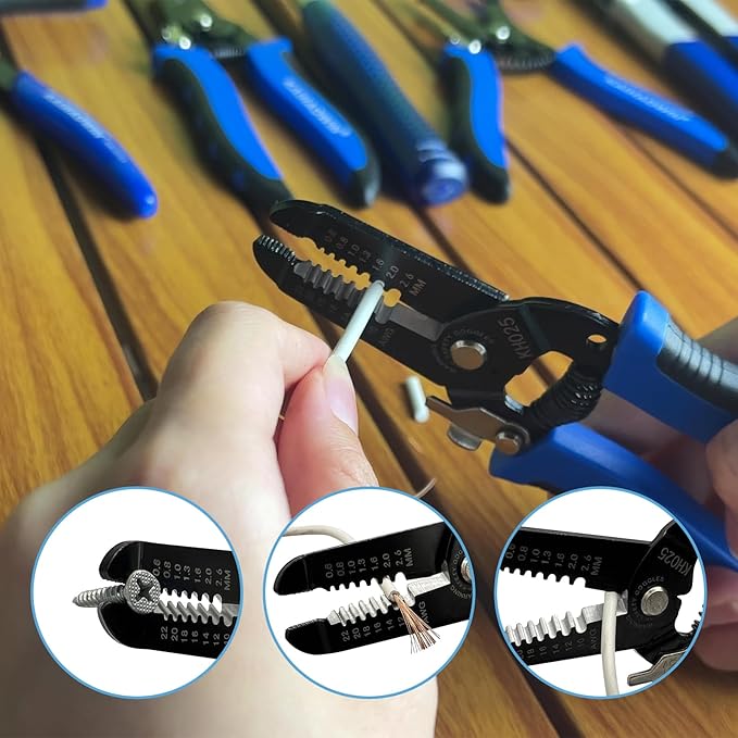 KAIHAOWIN 5 Pack Pelacables y Cortador con Bloqueo de Seguridad miniatura 6