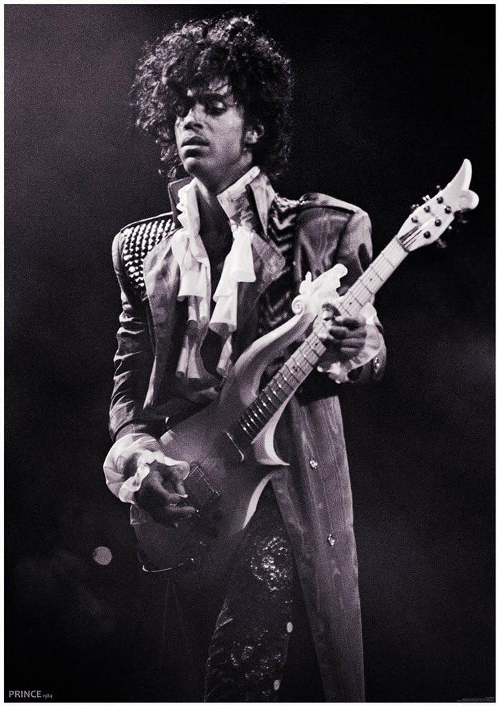 Prince Purple Rain 1984 Music Album Rock Roll Vintage Cool Wall Decor Art Print Poster 23.5x34