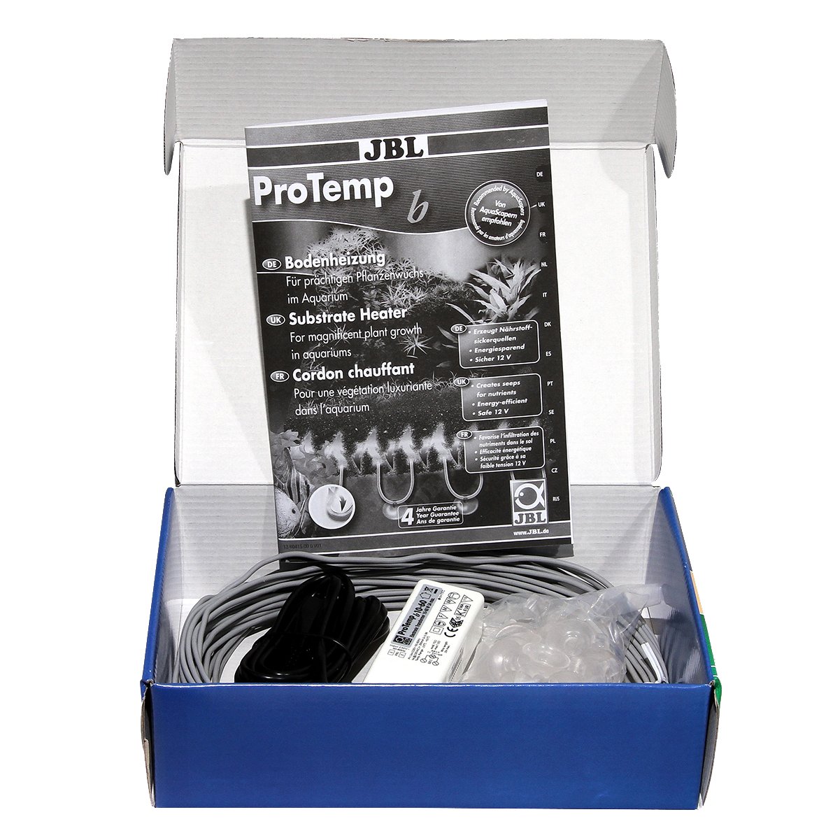 JBL ProTemp b20 Bodenheizung für Süß- und Meerwasser-Aquarien, für 100 - 250 l