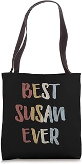 Best Susan Ever Retro Vintage First Name Gift Tote Bag