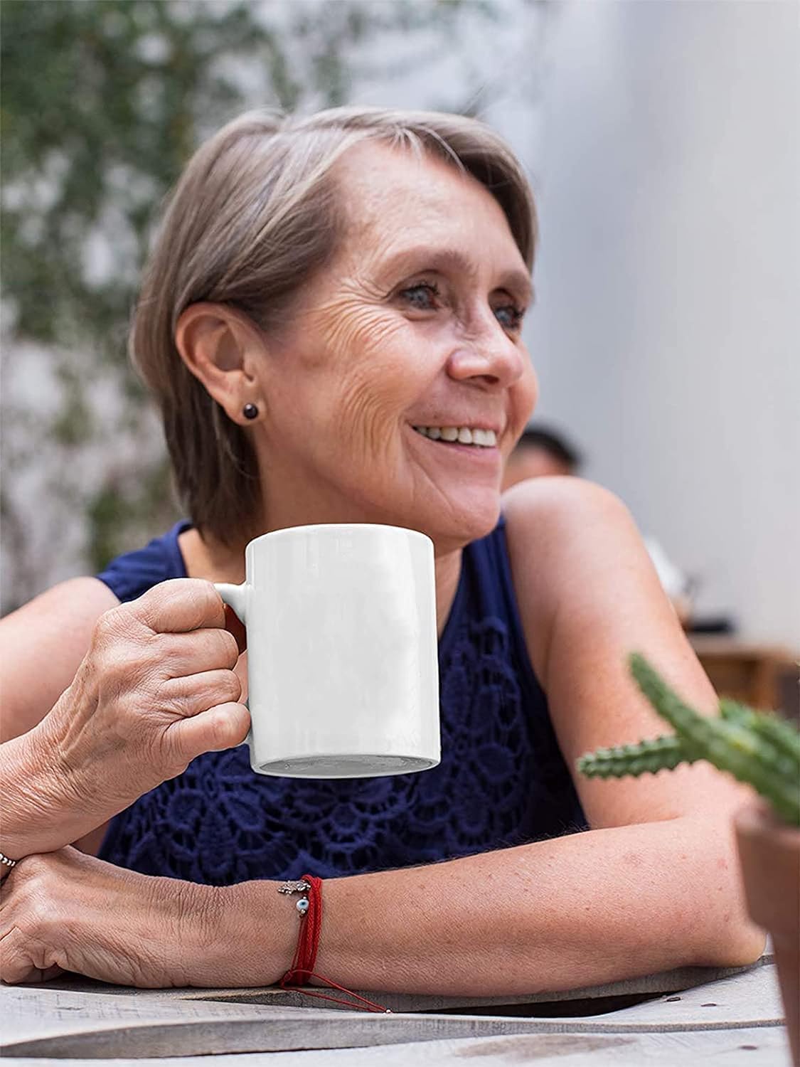 BLUE RIBBON White Sublimation Plain Blank Coffee Mug Made of Ceramic, 11 oz, Set of 2, Comes with Gift Box and Foam Supports (Total 24 Mugs)