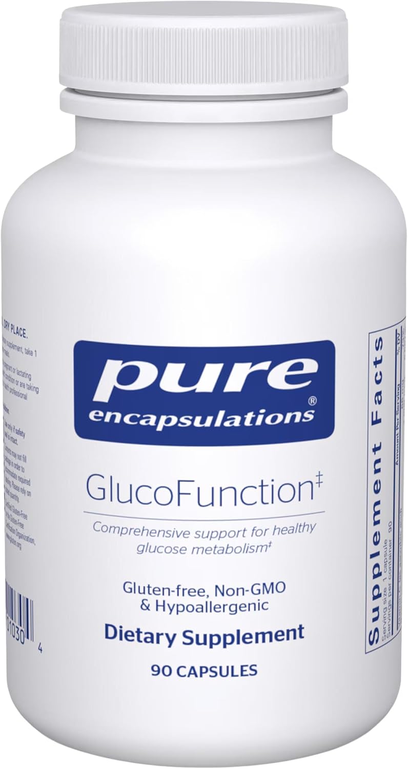 Pure Encapsulations GlucoFunction | Comprehensive Support for Healthy Carbohydrate Metabolism | 90 Capsules