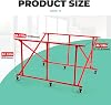 KUAFU Carro Plegable para Caja de Camioneta Universal para Pick Ups Grandes | Transportador con 6 Ruedas de Acero Duradero, Capacidad de 800 Libras 3