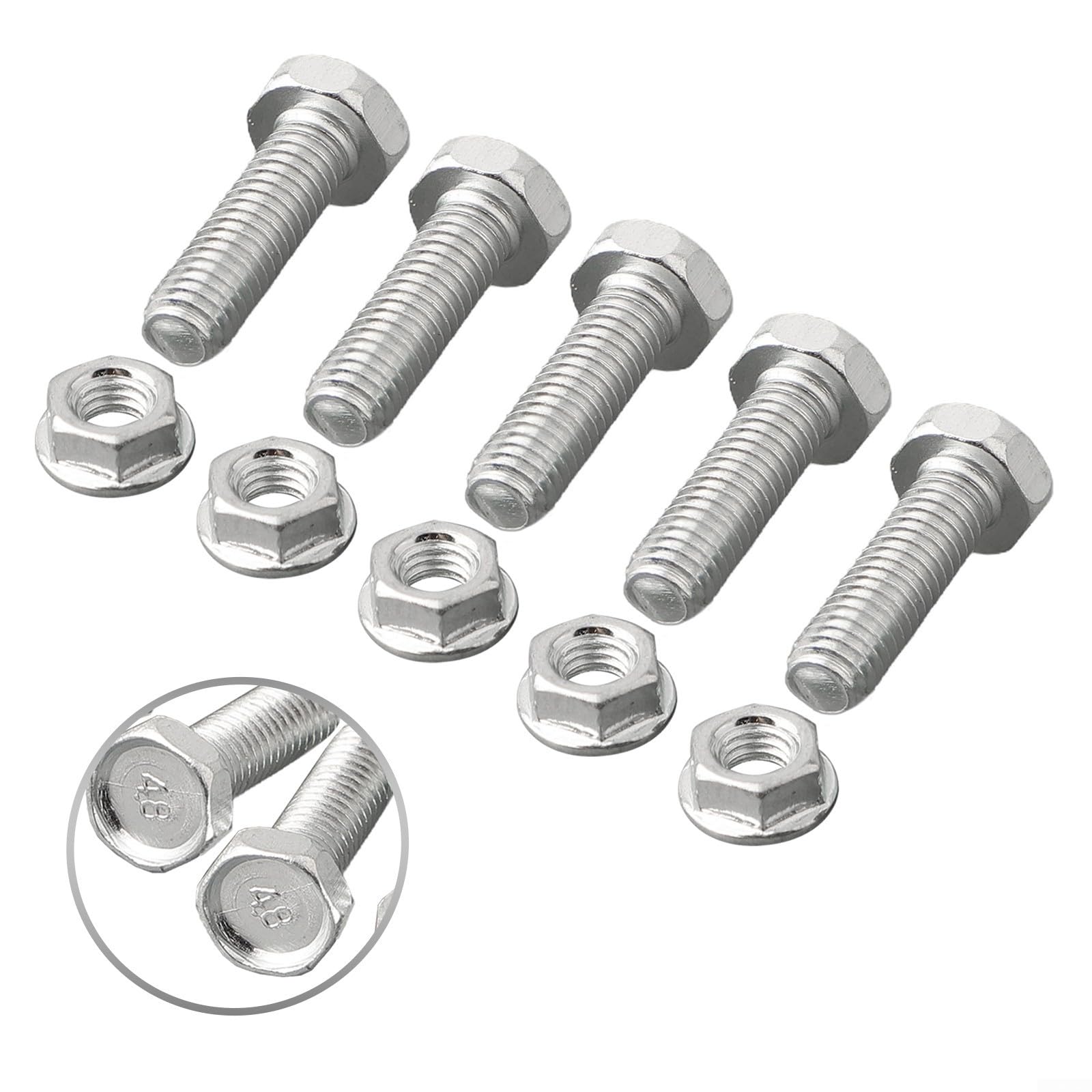 Juego de pernos y tuercas de repuesto 90119V45A00 para soplador de nieve Honda compatible con modelos HSS724A HSS928A HSS1332A