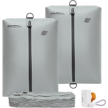 Travel Vacuum Bags,IPX8 Waterproof Vacuum Compression Bag | Vacuum Bags for Travel with Pump without Battery,TSA Travel Friendly Reusable Space Saver Bags for Suitcase & Luggage