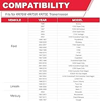 Vista 3 de Filtro de transmisión automática con junta para transmisión 4R70W 4R75W 4R75E - Ford Expedition F150 Mustang Explorer Reemplaza# FT105 FT-105 58955
