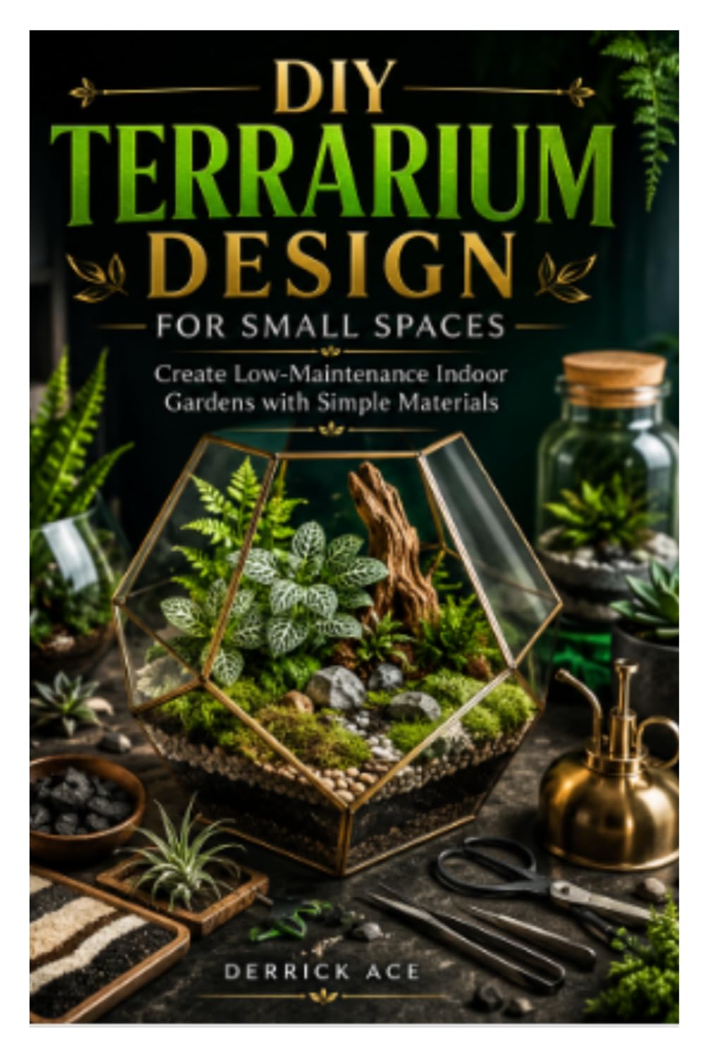 DIY TERRARIUM DESIGN FOR SMALL SPACES: Create Low-Maintenance Indoor Gardens with Simple Materials