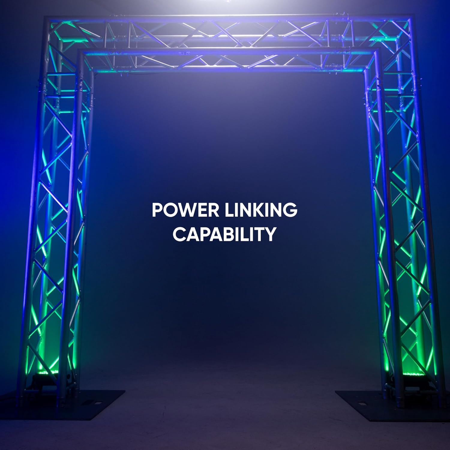 CHAUVET DJ – Slim Par 56 Ils Compact Led Wash Light | 108 RGB LEDs for Color Filled Output | Ils Compatible Coordinated Shows | On Fixture Color Control Without DMX | Power Linking Capability
