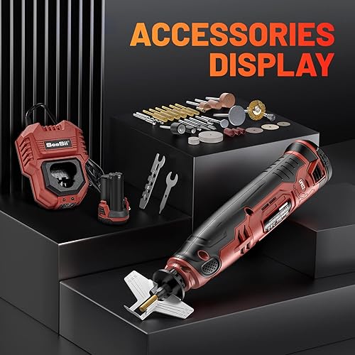 Miniatura 8 de Mini motosierra de 8 pulgadas  kit de afilador de motosierra