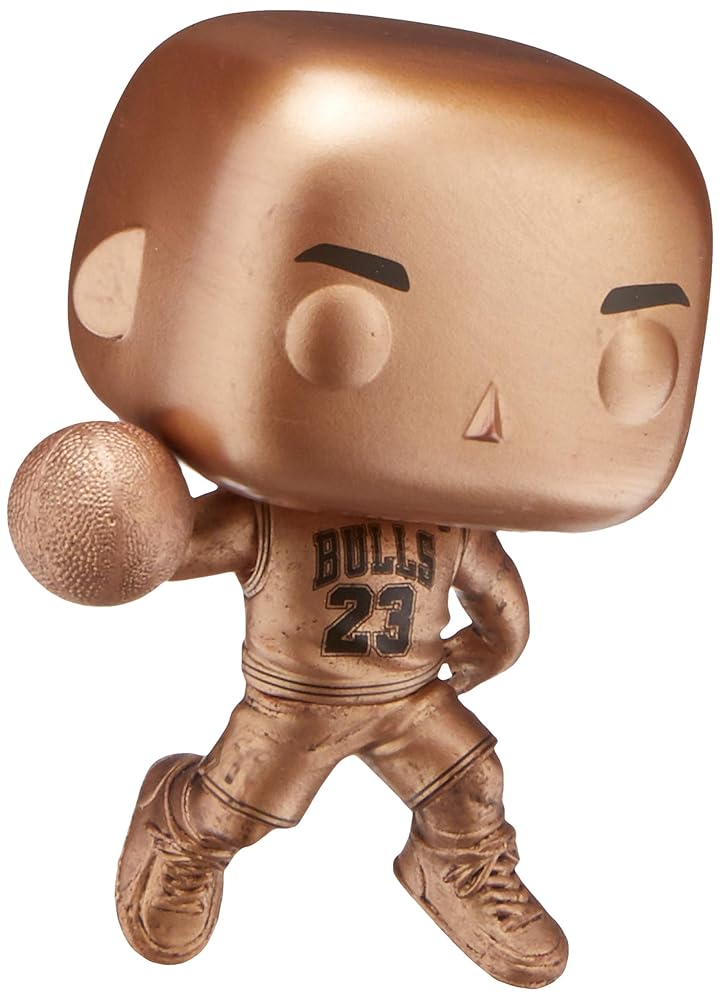 Amazon.com : POP! NBA Bulls Michael Jordan Bronze Exclusive