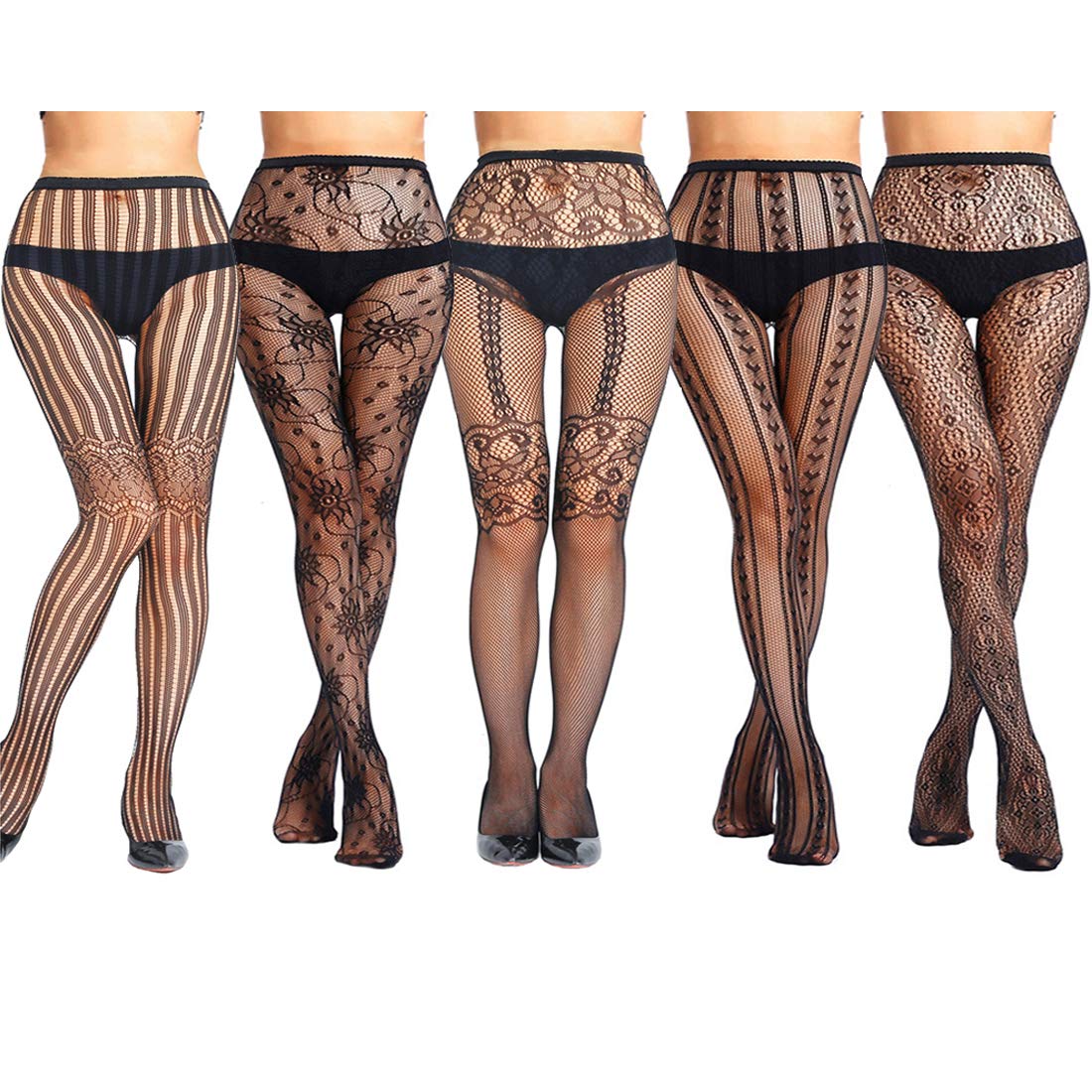 Black Pattern Tights FREE PATTERNS