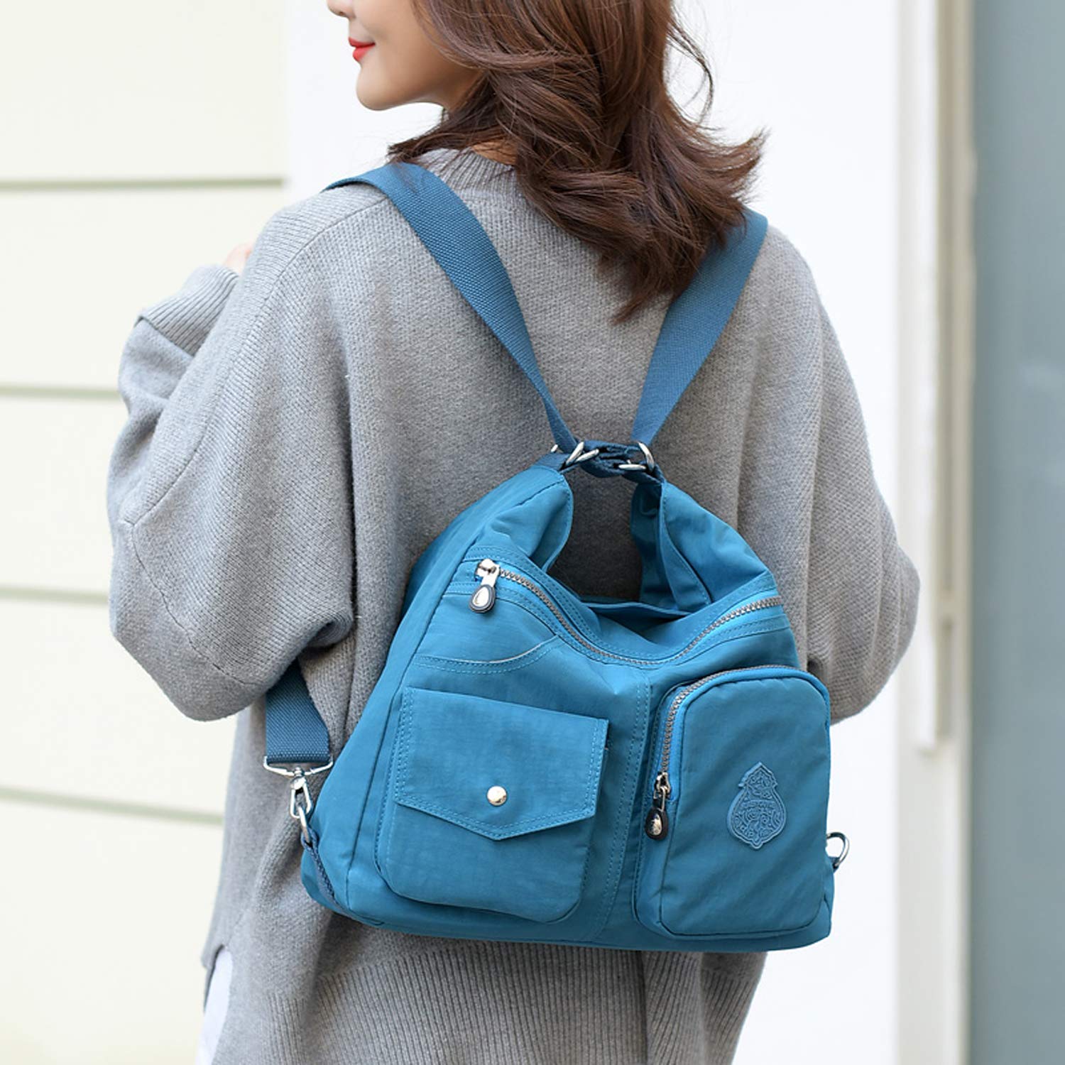 Outreo Borsetta Ragazza Borse a Spalla Griffate Borsa Tracolla Donna Zaino Impermeabile Borse da Viaggio Sacchetto Messenger Bag per Sport Tasche