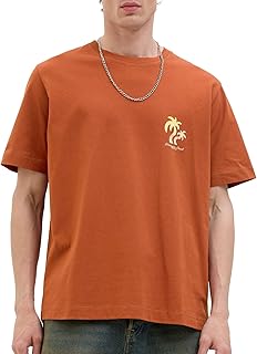 JACK & JONES Jorcanggu Summer Picture tee SS Cn para Hombre