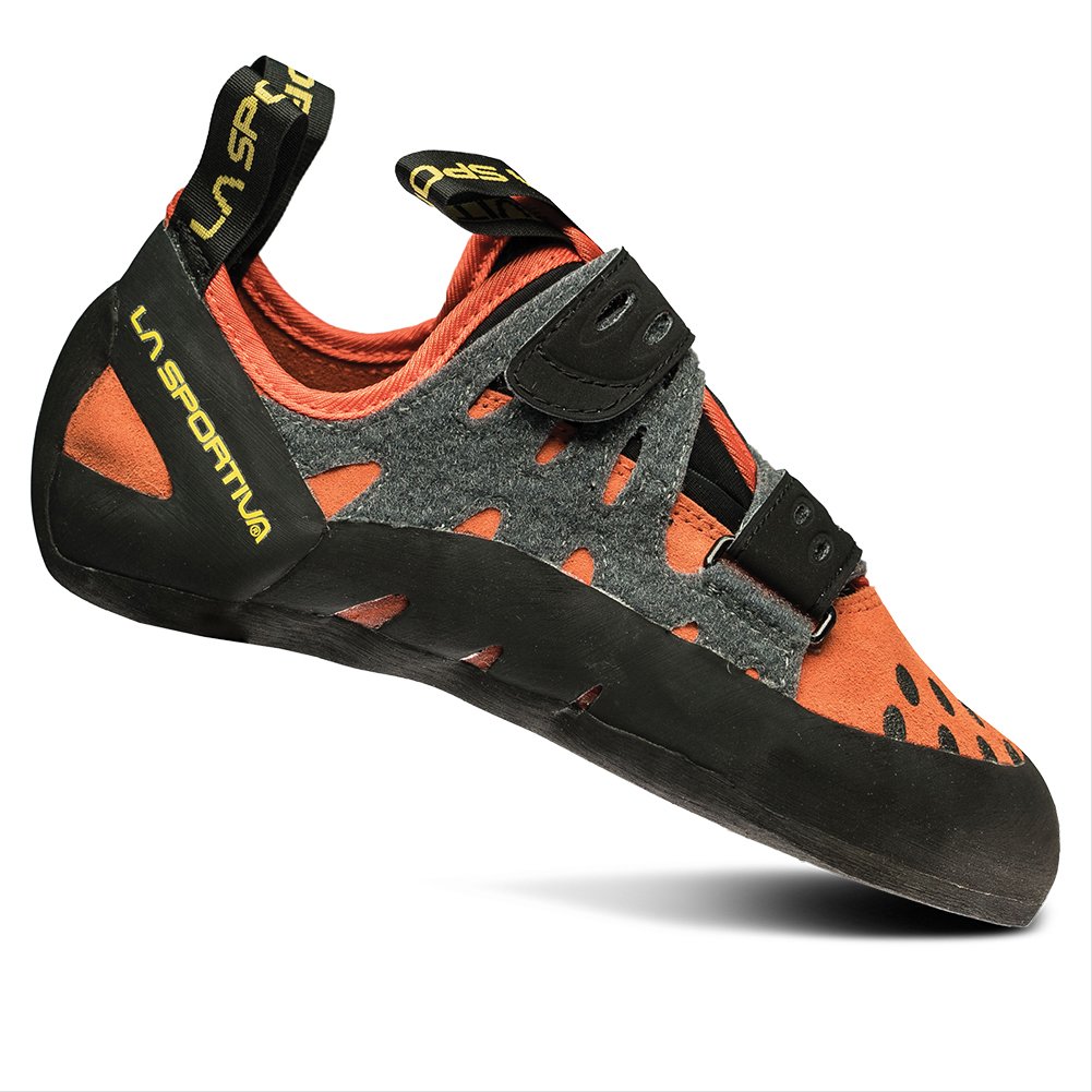 La Sportiva Men's Tarantula Climbing Shoe, Flame, 35.5