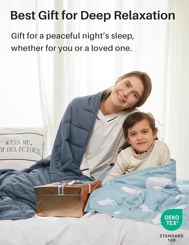 ODONVIDE オドンヴィーデ 加重ブランケット 150×200 10kg IKEA イケア ウェイトブランケット 薄手 ダークグレー 150x200cm