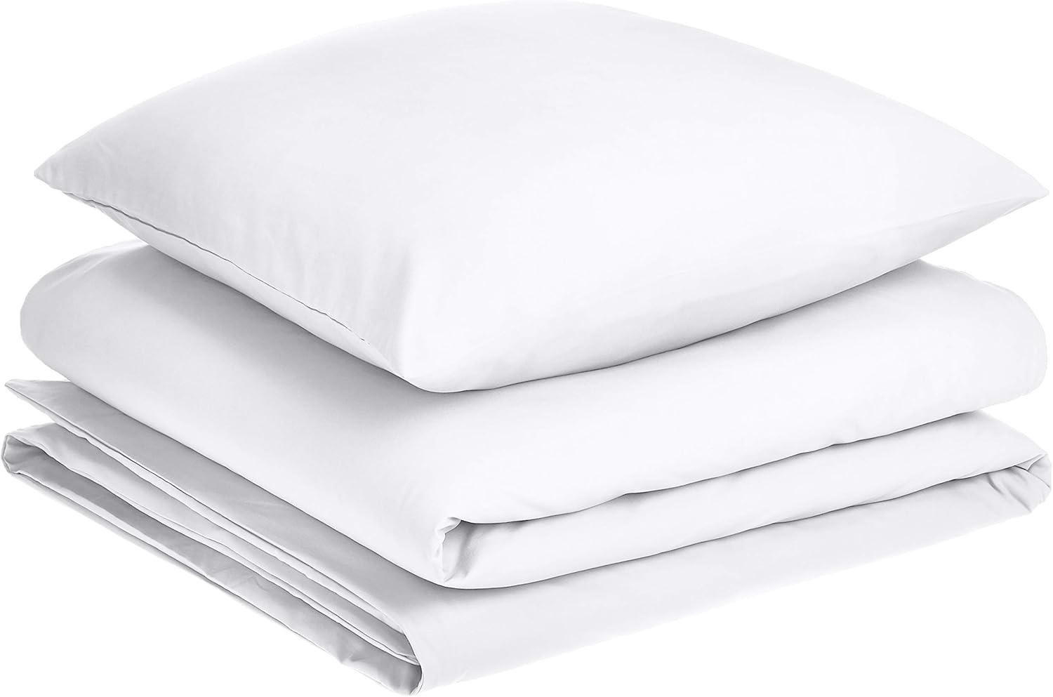 Amazon Basics Premium Microfibre Duvet Cover Set 135 x 200 cm / 80 x