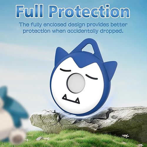 Miniatura 3 de Bonita funda de dibujos animados para Pokemon GO Plus + 2023, funda de silicona con llavero y accesorios de cordón para Pokemon GO Plus Plus, funda