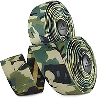 Vista 6 de MARQUE Cinta para manillar de bicicleta de carretera, barra de mango de bicicleta de carretera para barras de caída con tapones finales - 2