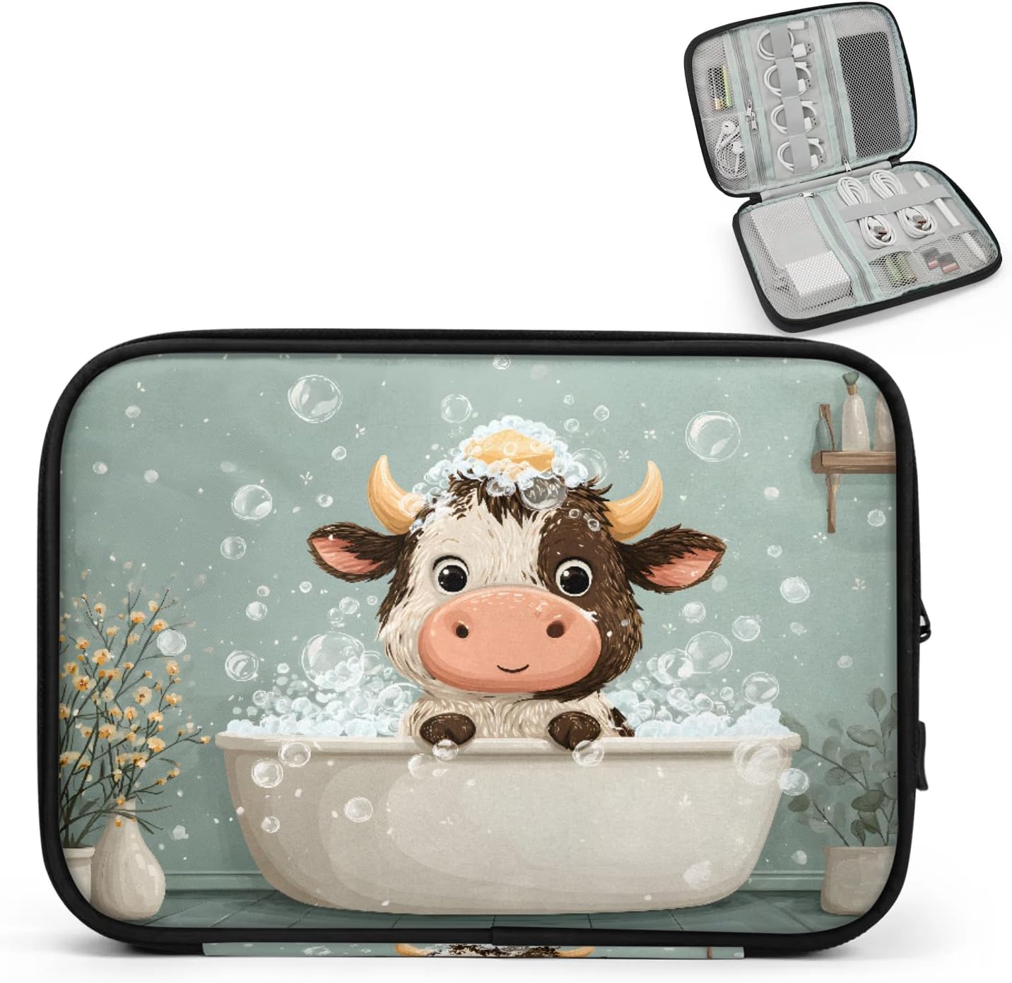 Funny Cow Cable Storage Bag
