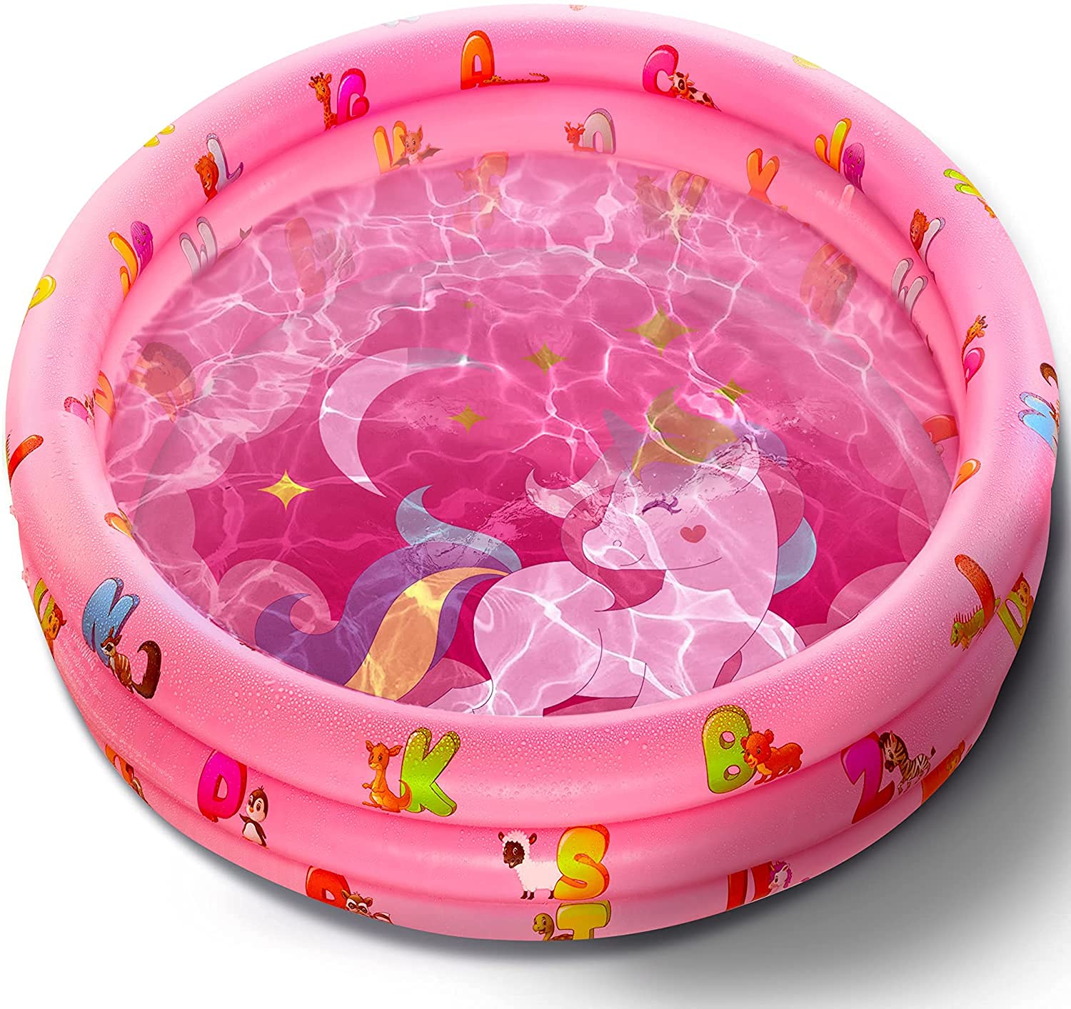 SMALL POOLS スモールプール Summer Waves 8 ft. Round 30 in. D Small Kiddie Inflatable