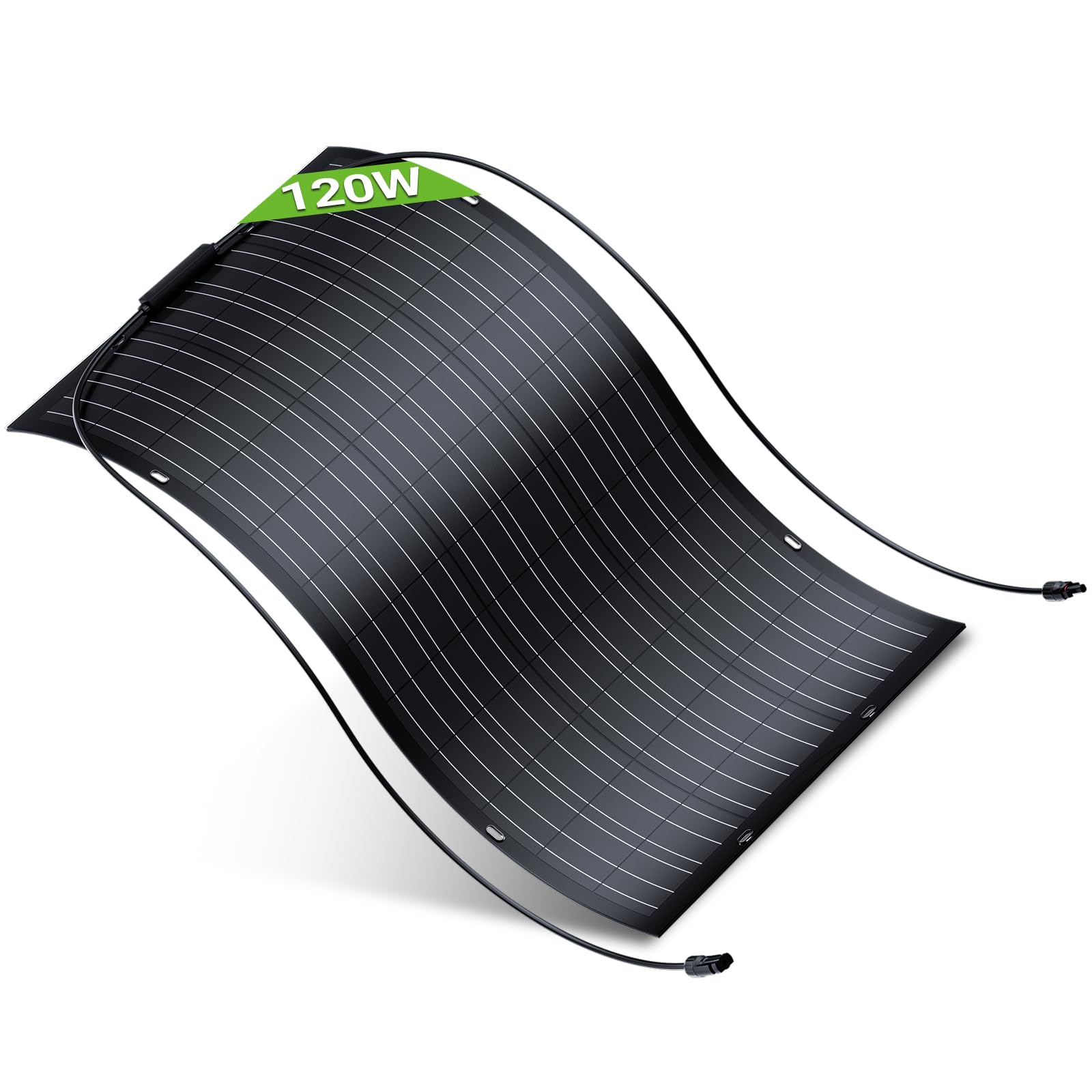 BATENORY Flexibles 120W Solarpanel