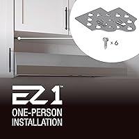 Vista 7 de Campana extractora de 30 pulgadas de 350 MAX CFM con ventilador de 1.5 sones, negra, de acero inoxidable