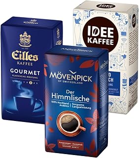 J.J. Darboven Filterkaffee Set 3 x 500 g gemahlen