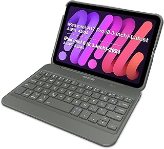 Arteck iPad Mini 6 (8.3-inch) Keyboard Case, Bluetooth Keyboard with Folio Full Protection Shockproof Case for Apple 8.3-i Price In India