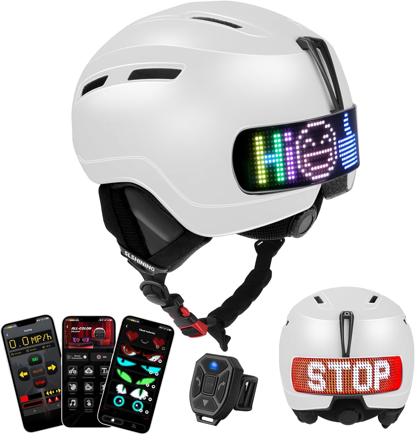 Ski Helmet - PC Shell + EPS Cushioning Layer(MIPS System) -Snowboard Helmet for Men, Women & Youth - Helmets for All Snow Sports