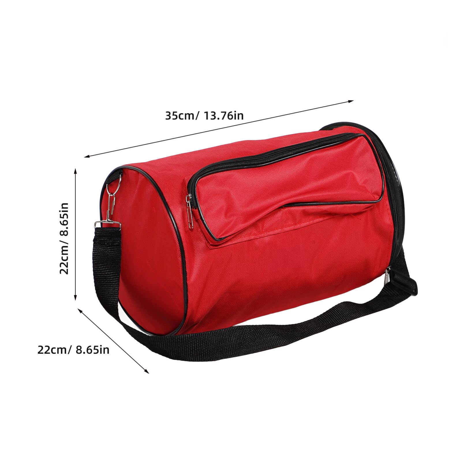 ERINGOGO Drum Carrying Case Pouch Compact Drum Bag for Waist Drum Adjustable Strap for Travel