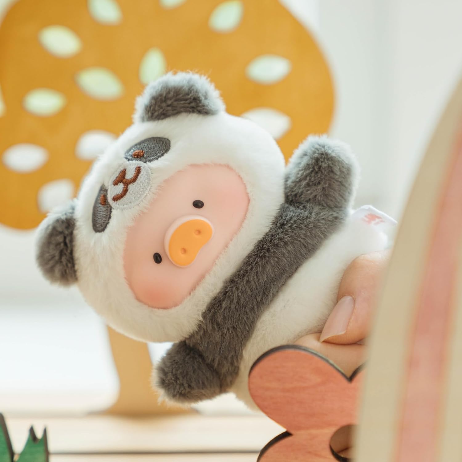 maidimiao Blind Box Cute Pig Lulu The Piggy Animal Party Puppet Show Series Keychain image 3