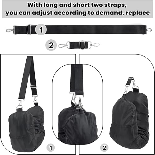 Miniatura 2 de Zebrabox Almohada de viaje rellenable, almohada de cuello de viaje que rellenas con ropa, se transforma en equipaje adicional sin exceso de tarifas,