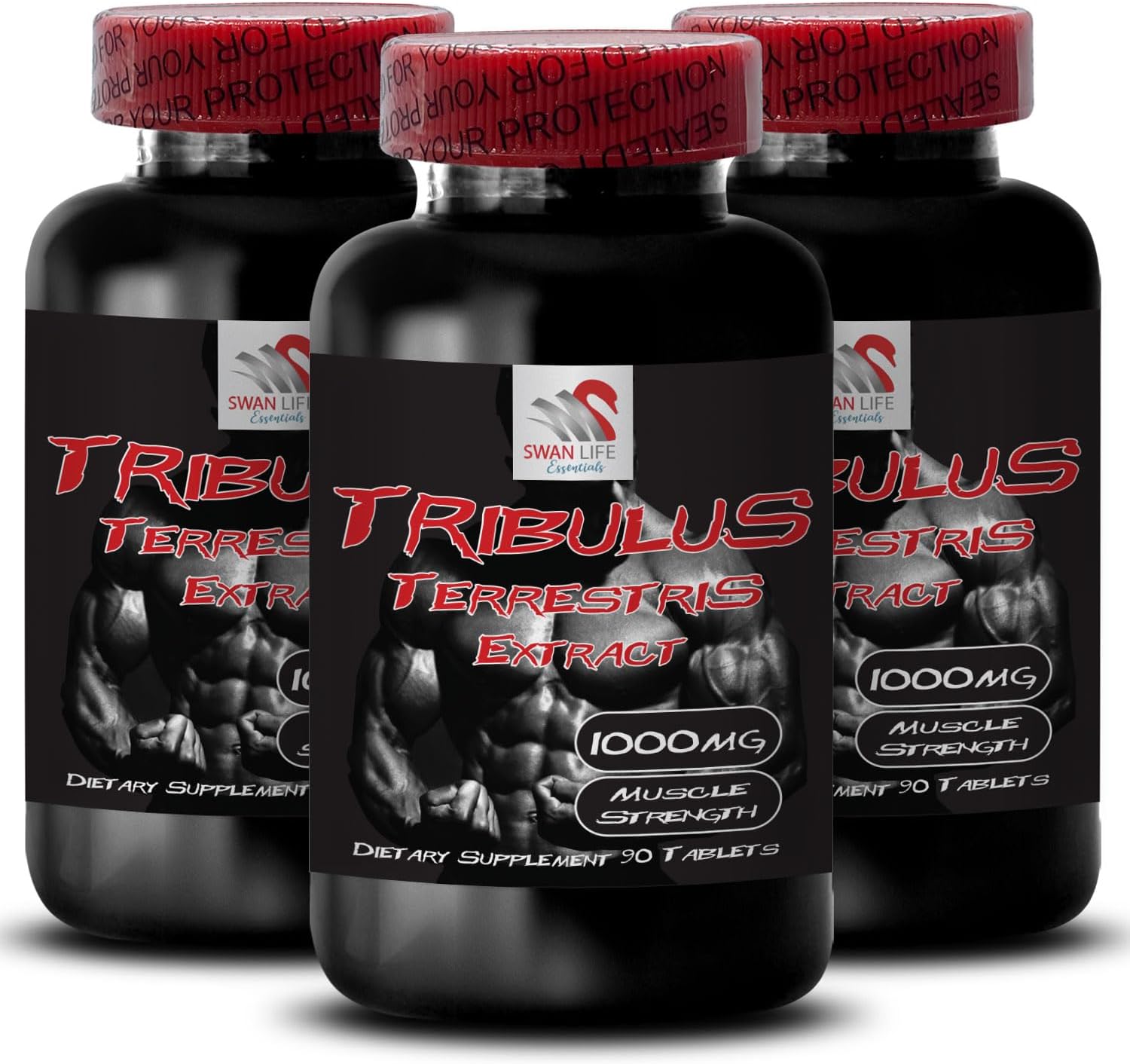 Stamina Recovery - TRIBULUS TERRESTRIS EXTRACT - Energy Support, Muscle Strength, Dynamic Power Boost, Active Energy, Physical Power Enhancement, Strength and Endurance, Body Power 3 Bottles 270 Tabs