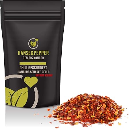 Chili Chilischoten Geschrotet 250g Getrocknete Chillis Mit Kernen Grob Gemahlen Inkl Gratis Ratgeber Chiliflocken Mild Fur Chilimuhle Capsaicin Amazon De Drogerie Korperpflege