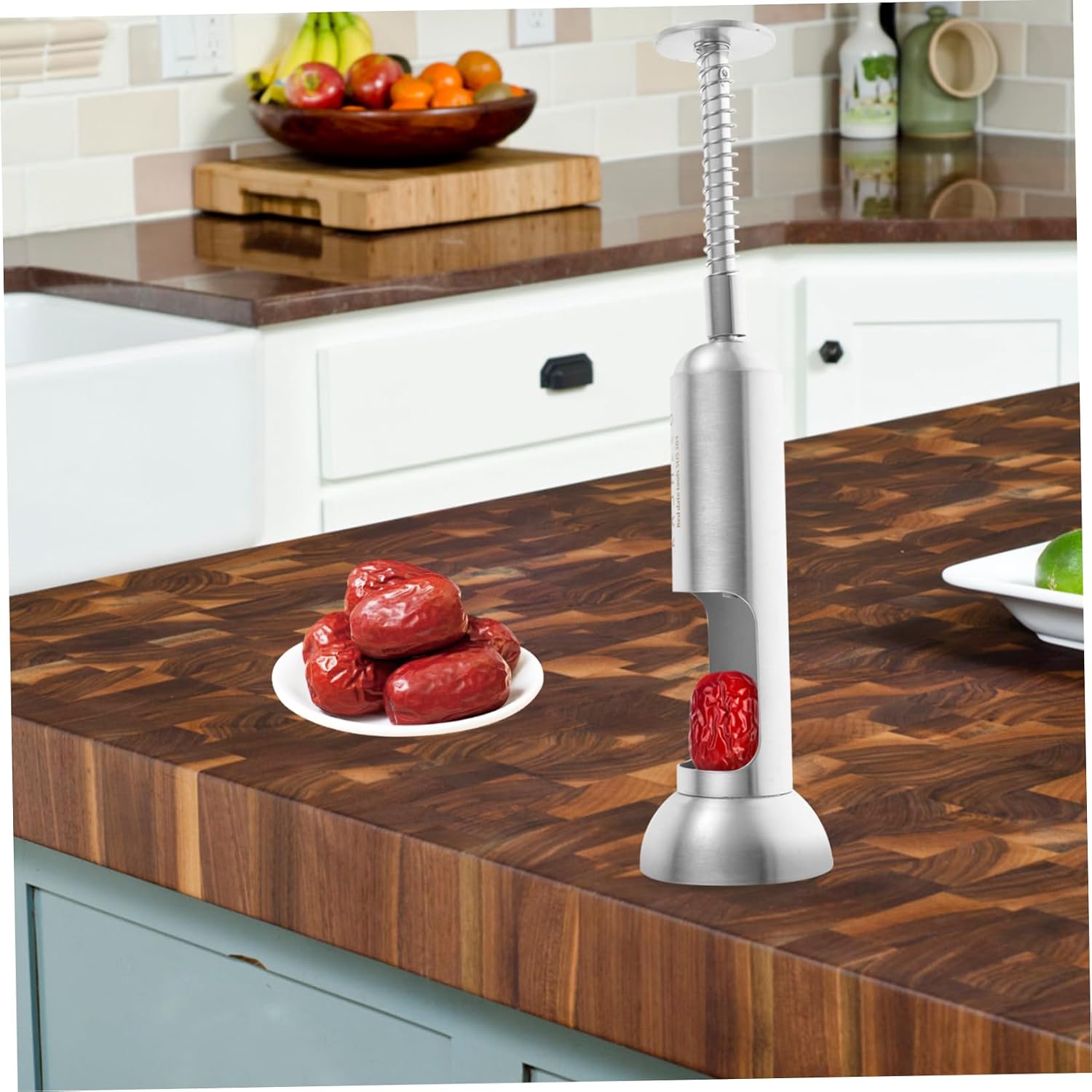 1pc Cherry Corer Tool for Easy Red Date Pit Removal Convenient Kitchen Gadget for Home Restaurants Dessert Shops