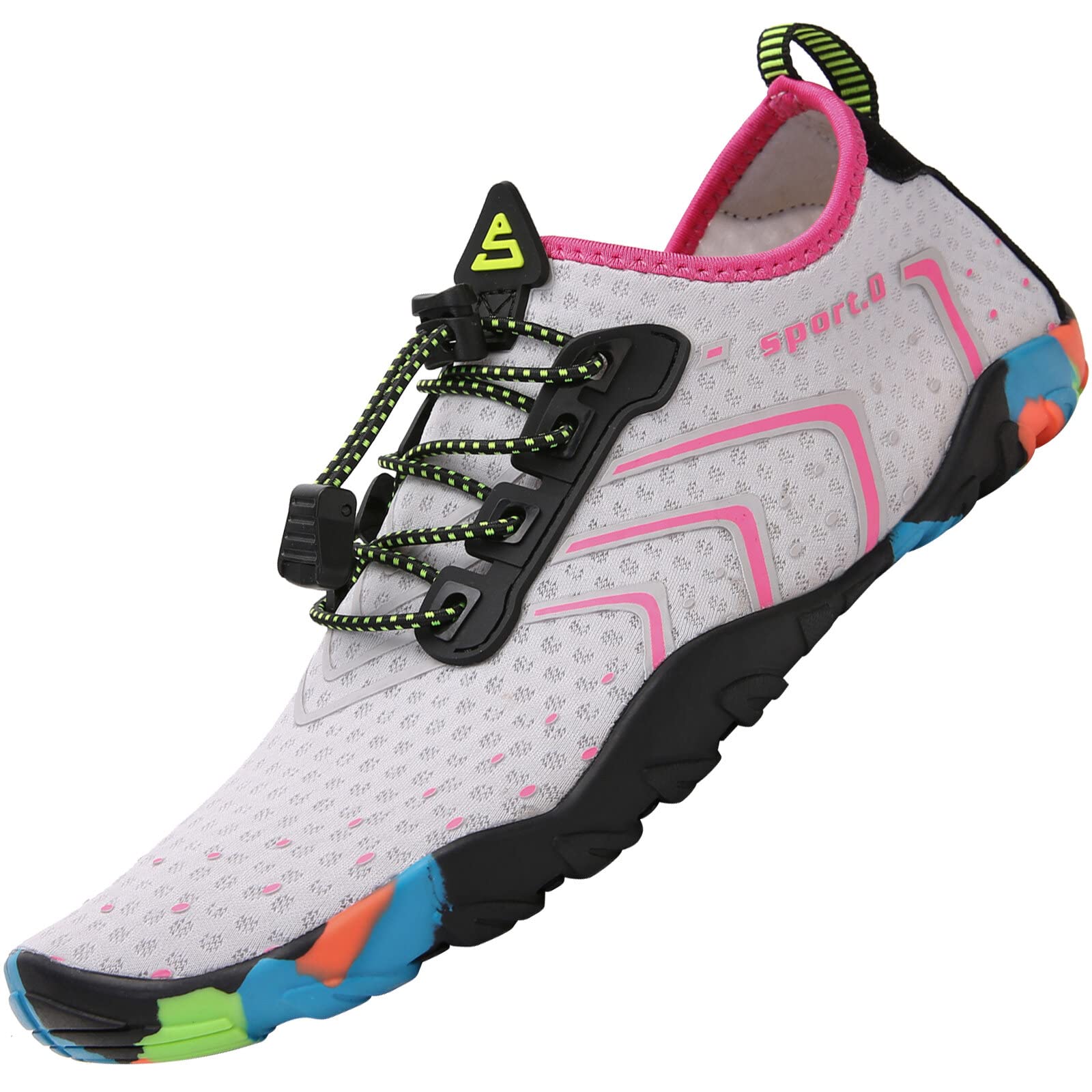 SAGUARO Scarpe da Scoglio Uomo Scarpette da Scoglio Donna Scarpe Mare Antiscivolo Scarpette Mare Scarpe Acqua Asciugatura Rapida Scarpe per Spiaggia Immersione Surf, Gr.35-48 EU